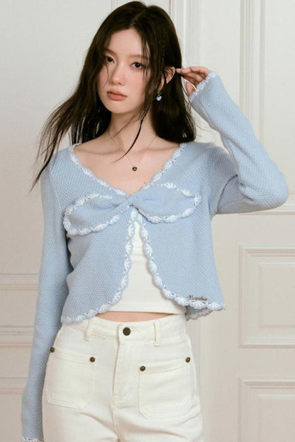 Crochet Color Clash Cardigan