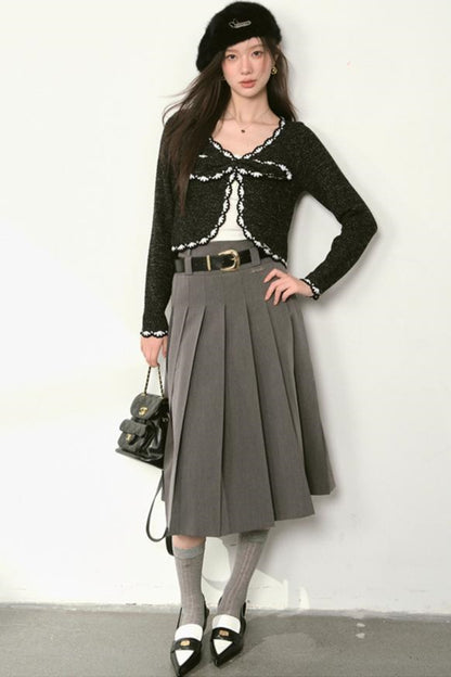 Crochet Color Clash Cardigan