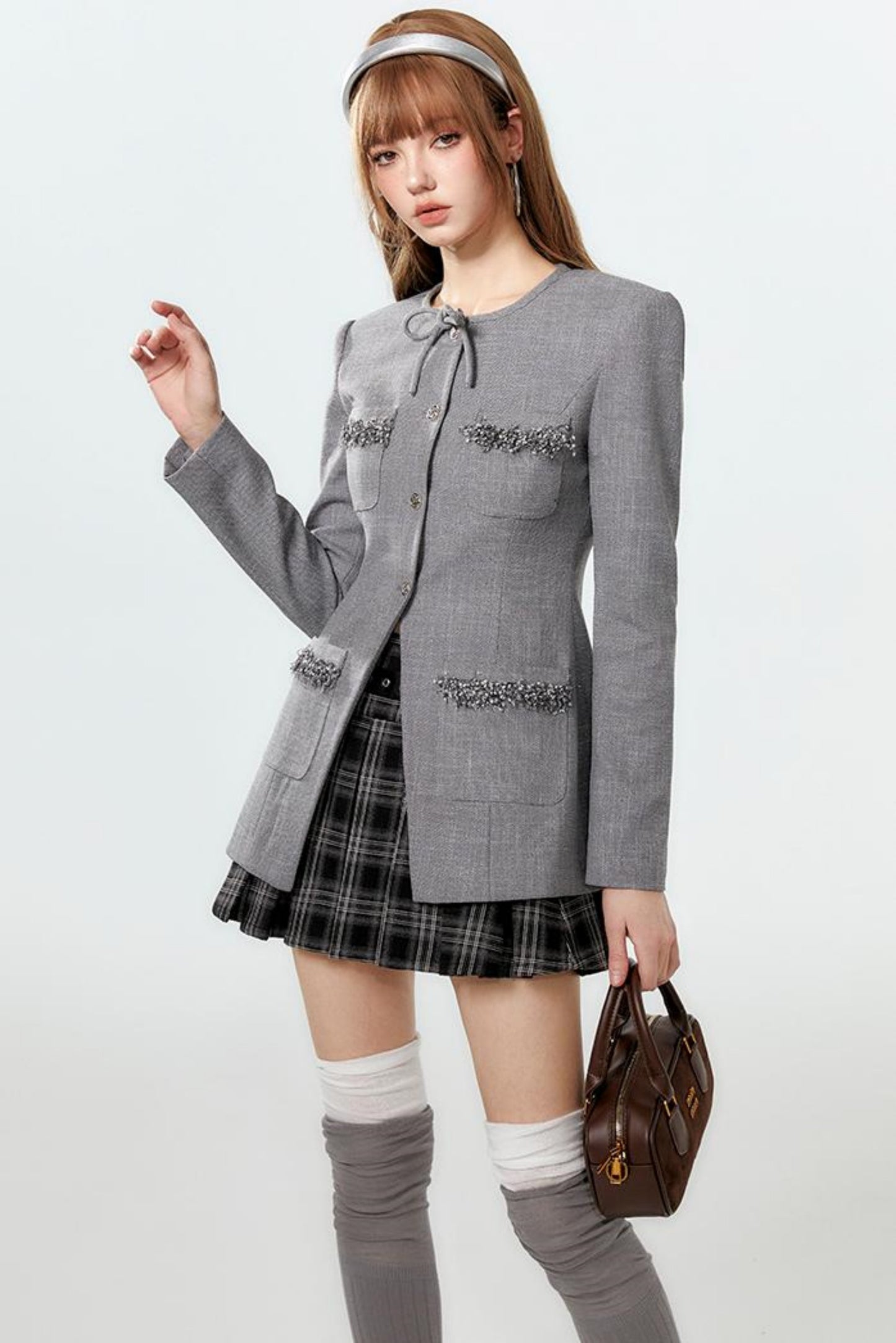 Chic Fragrance Bow Waist Top