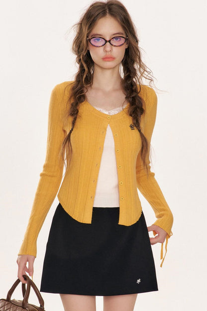 Knit Cardigan Charm Outer