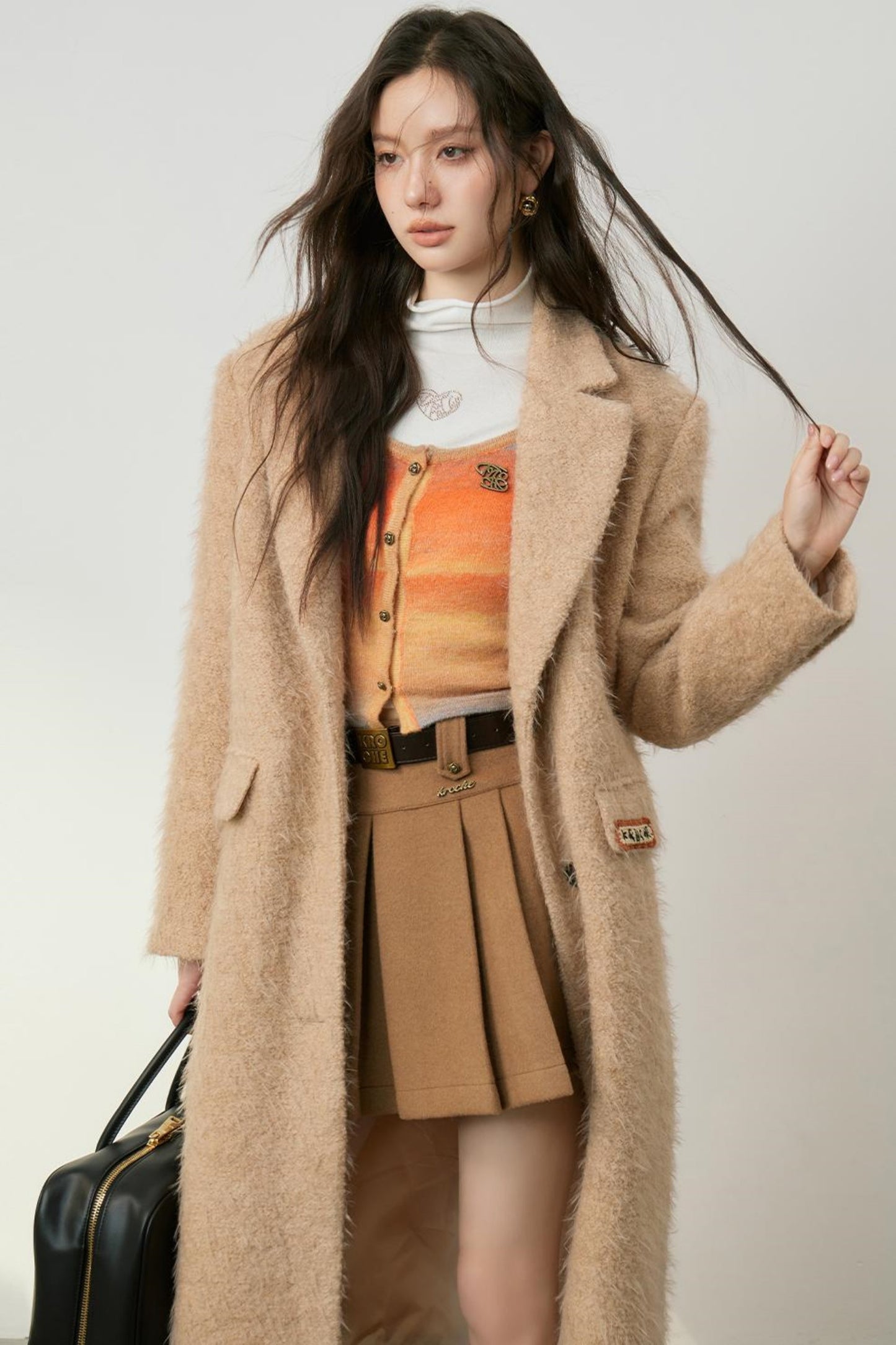 Vintage Style Ombre Knitwear Set-Up