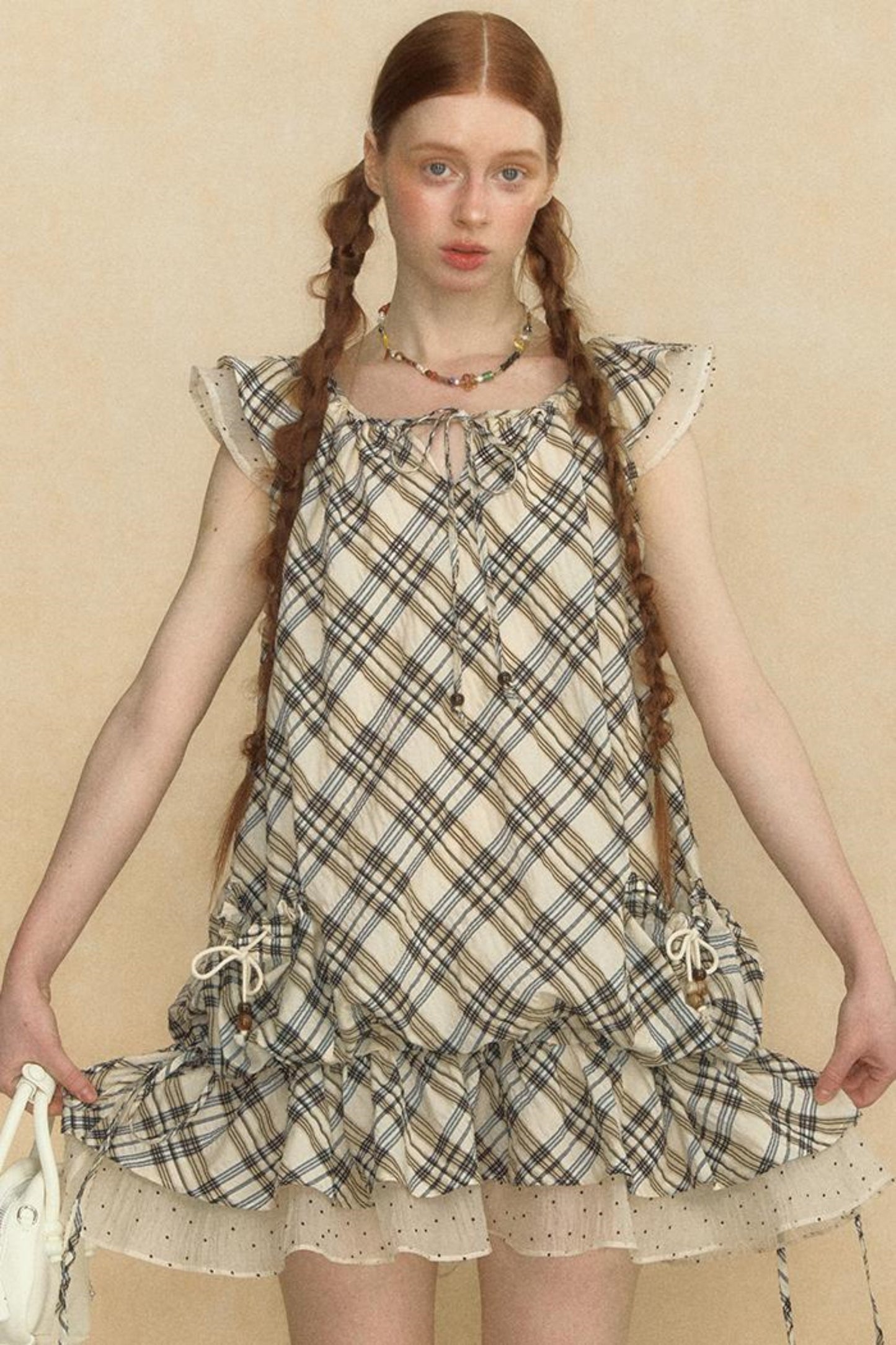 Vintage Plaid Dress