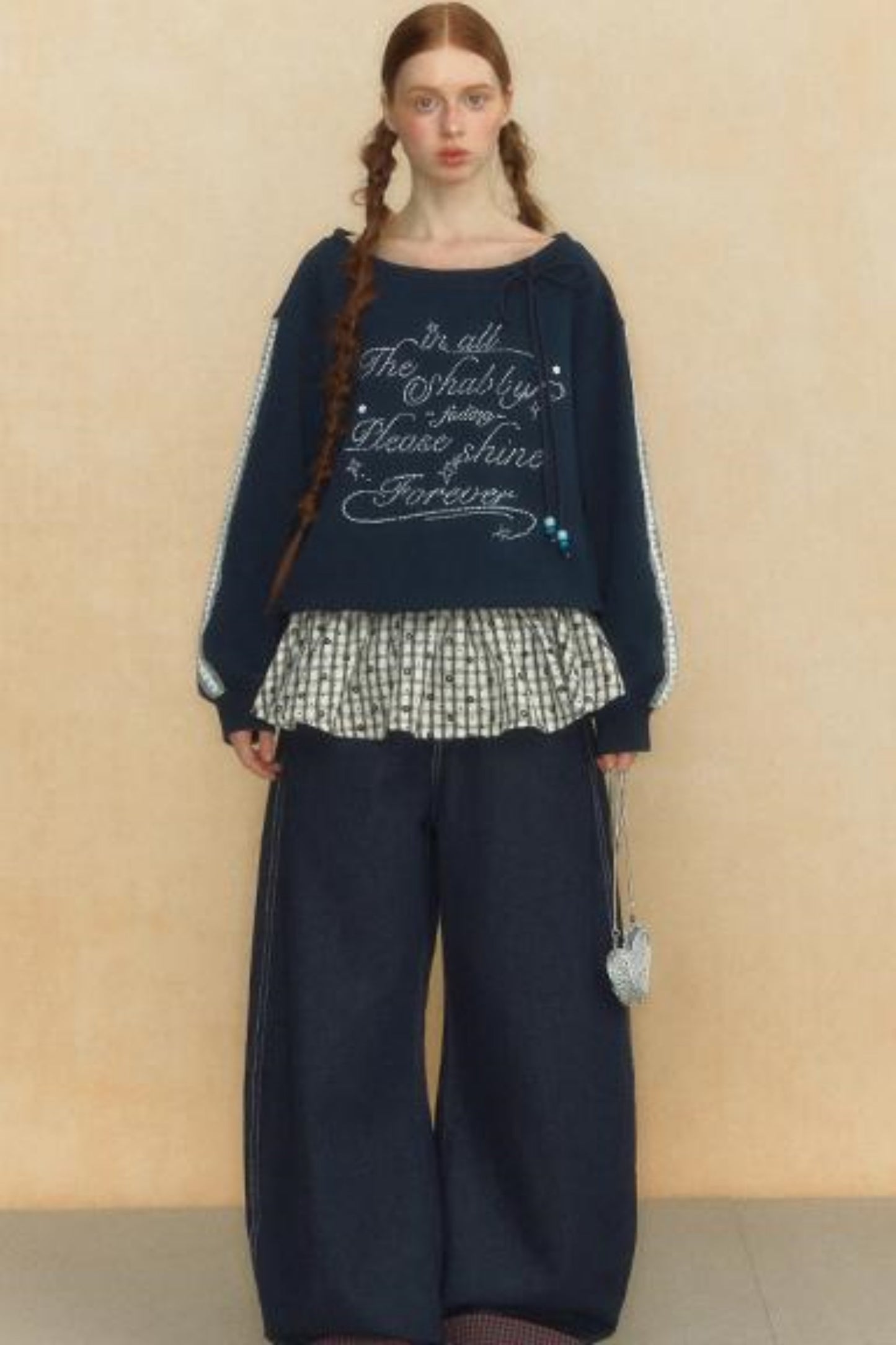 Slouchy One-Shoulder Sweater