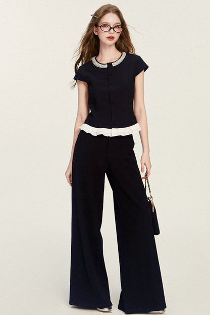 Black Collar Niche Shirt