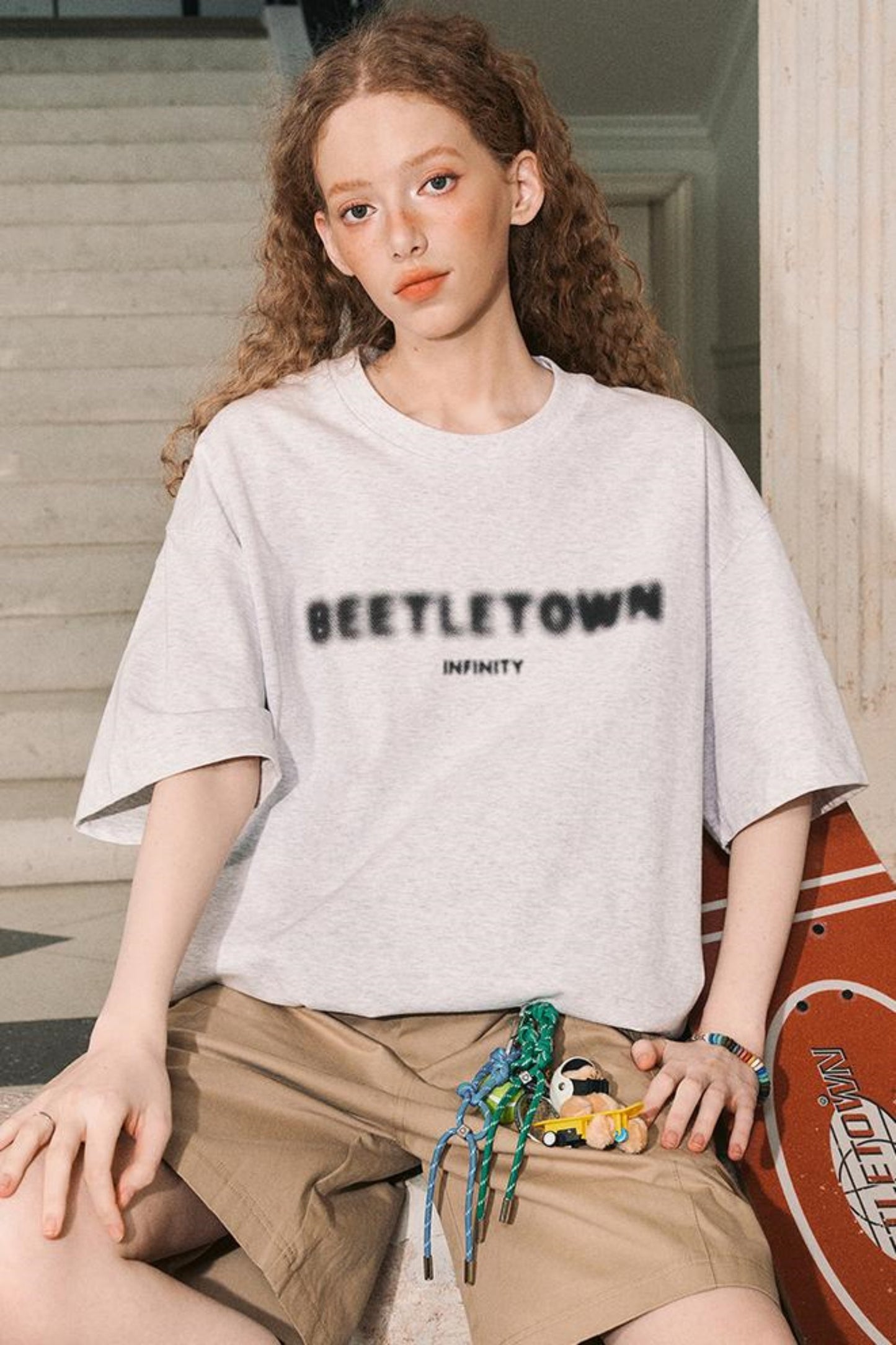 Summer Loose And Short Beetle Tee