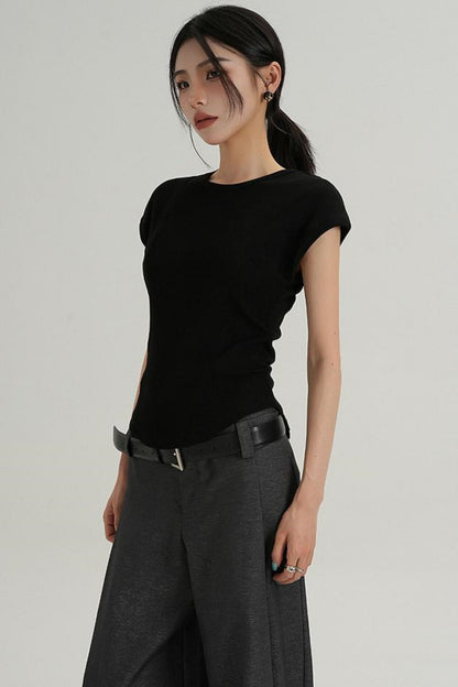 Slim Fit Round Neck Tee