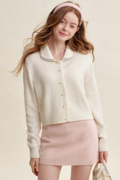 Pearl Button Blend Cardigan