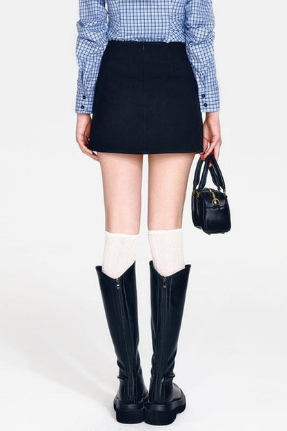 Vintage Plaid Skirt Set-Up