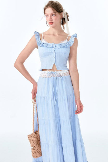 Lace Charm Camisole Set-Up