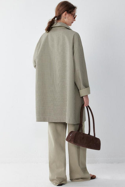 Spring Vintage Wide-Leg Pants