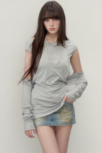 Summer Smocked T-Shirt