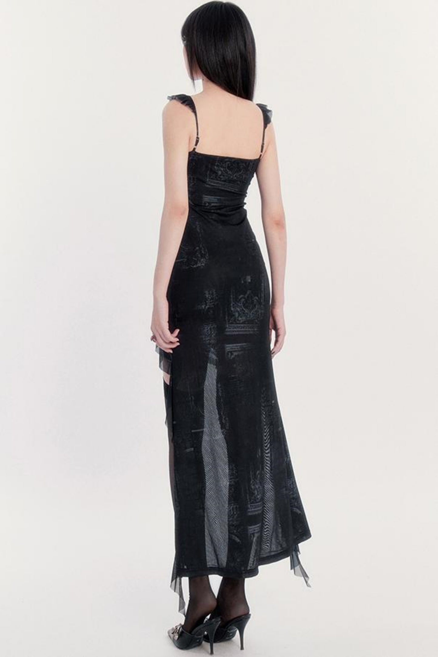 Flowing Ribbon Dress