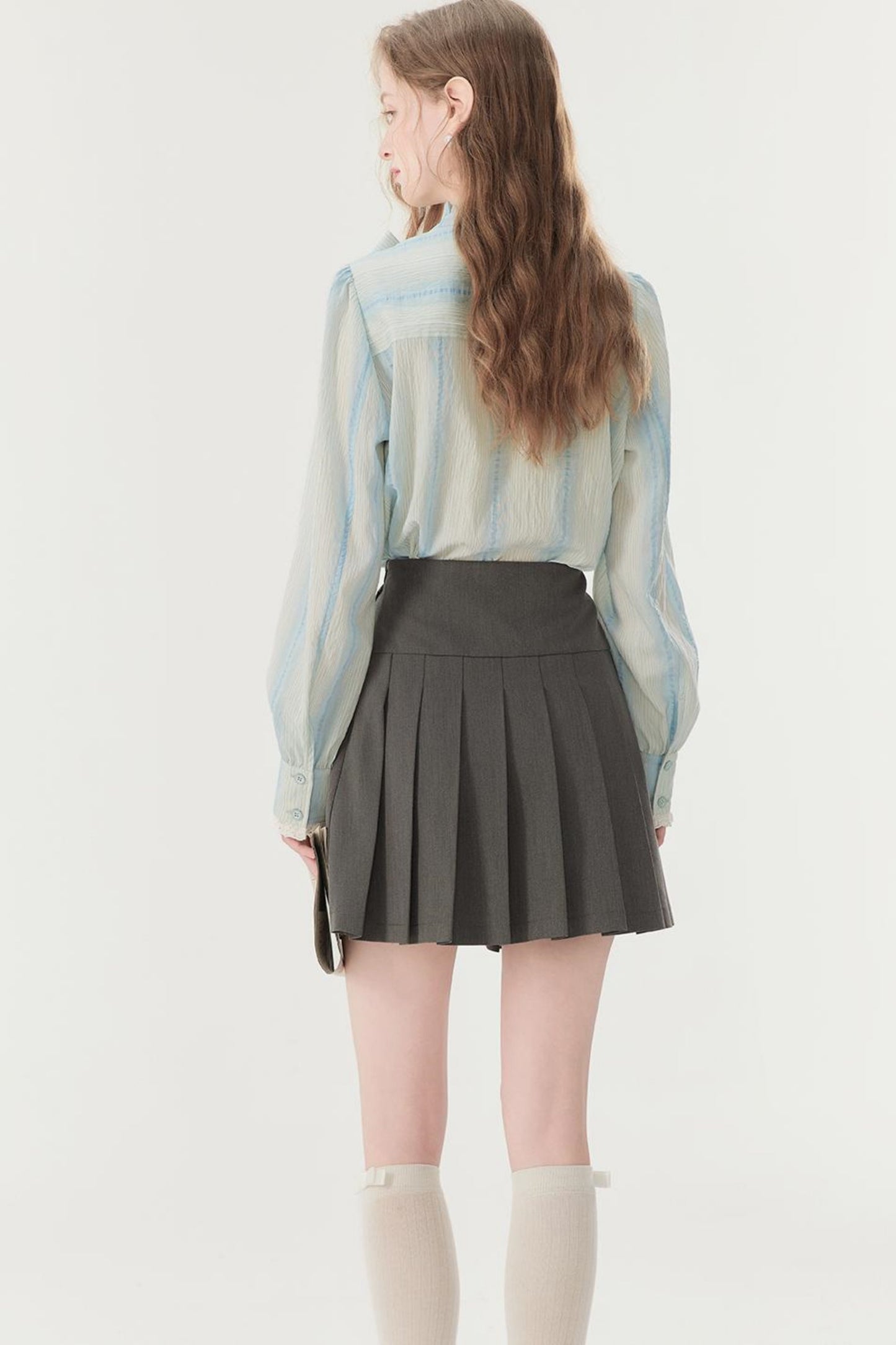 Gradient Stripe Blouse