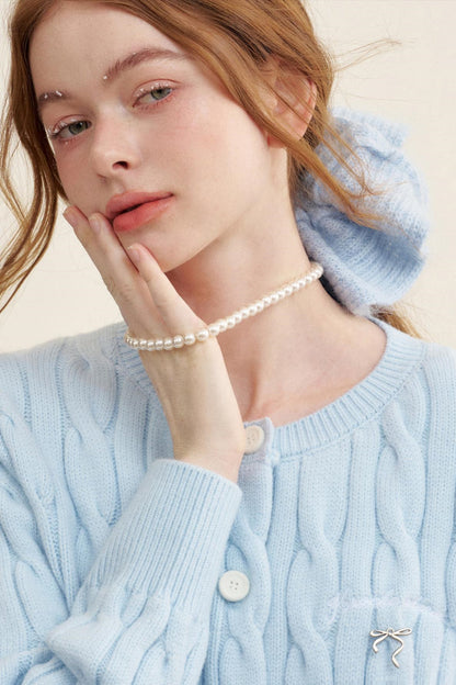 Twisted Knit Cardigan