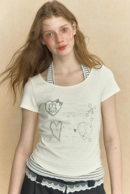 Trendy Graphic T-Shirt