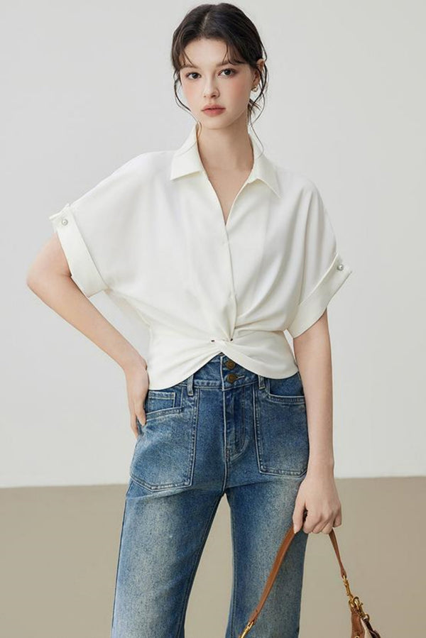 Minimalist Chic White Shirt
