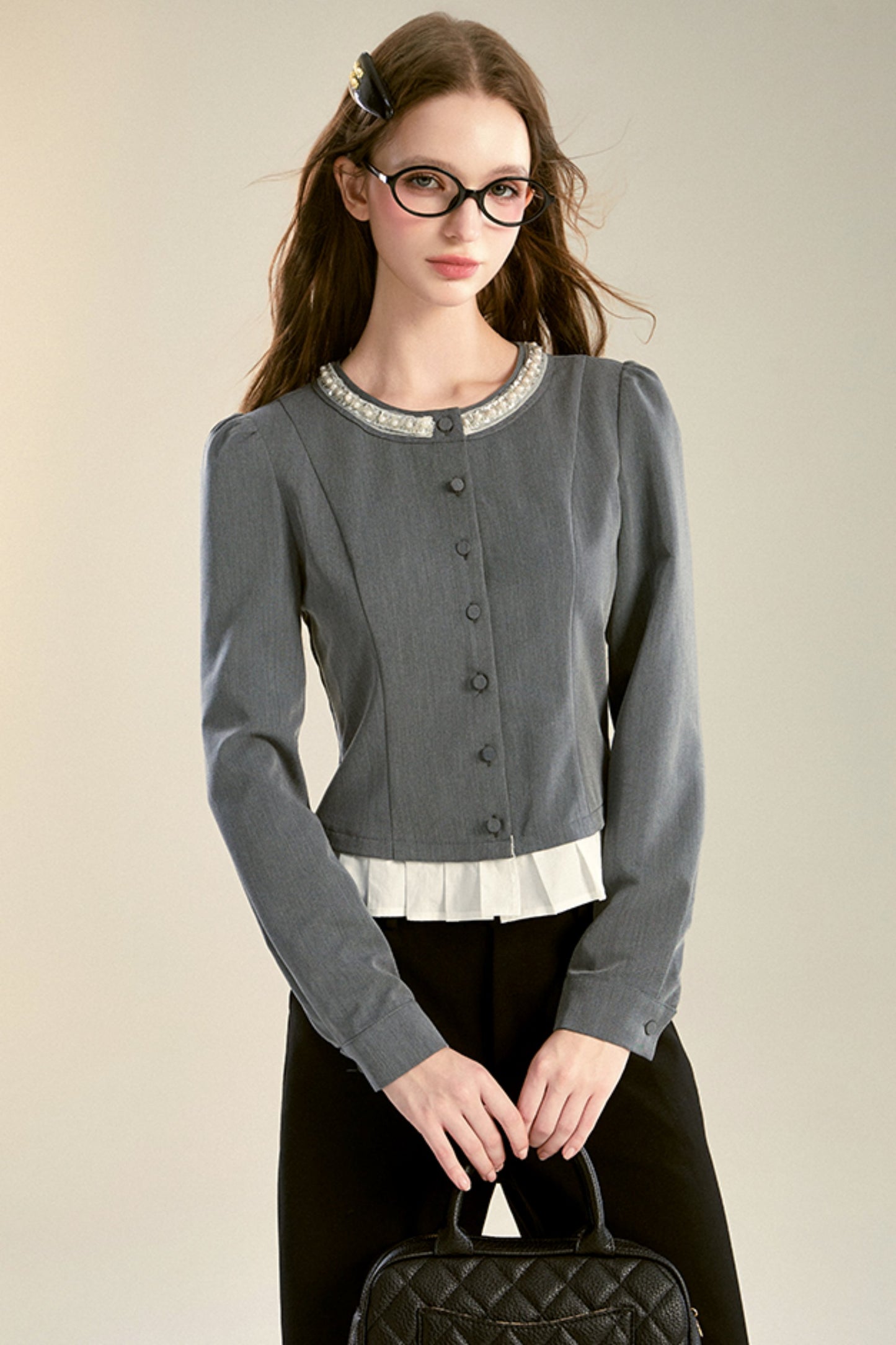 Urban Gray Sleeve Shirt