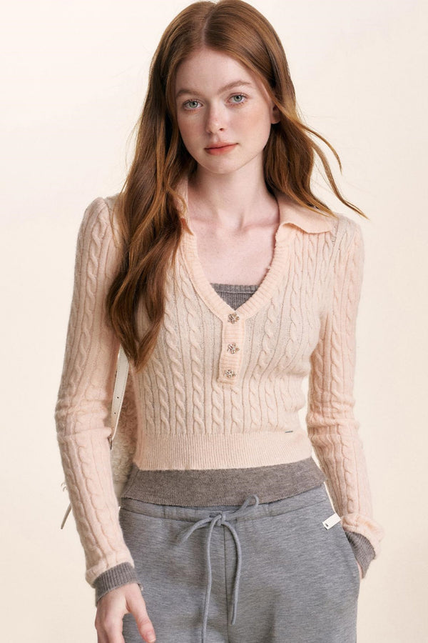 Cloud V-Neck Knit