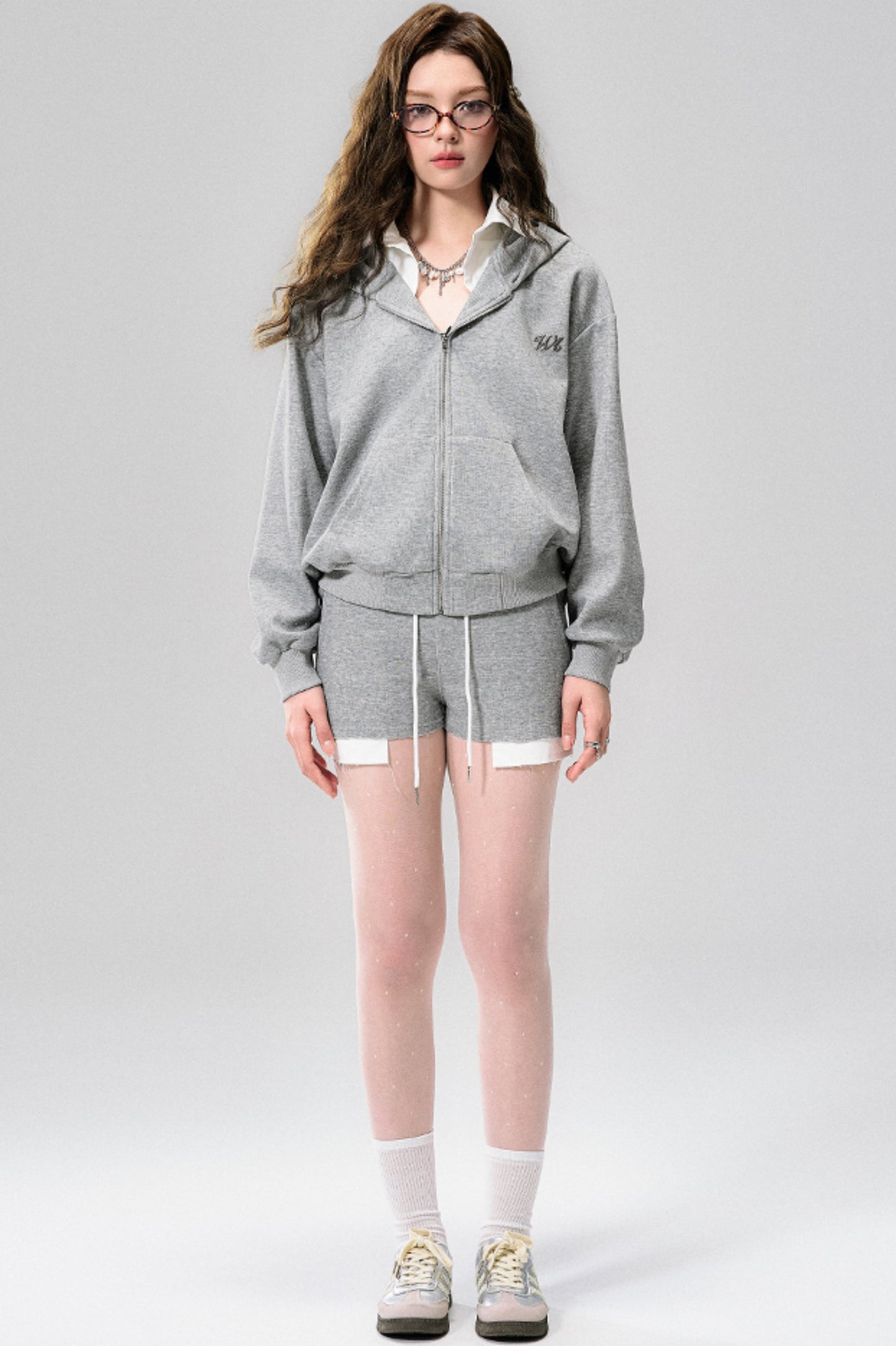 Dream Rhinestone Sweatshirt Set-Up