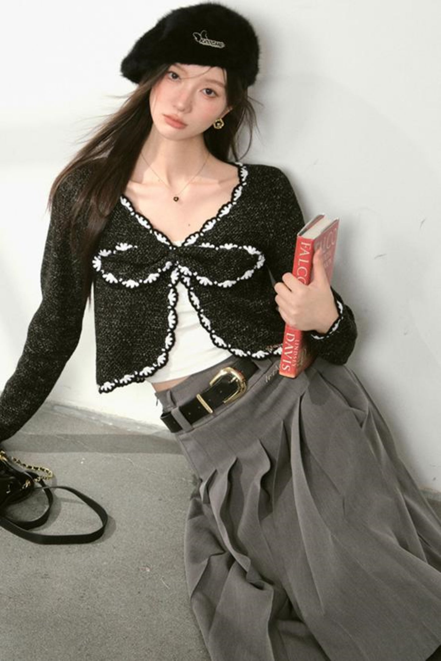 Crochet Color Clash Cardigan