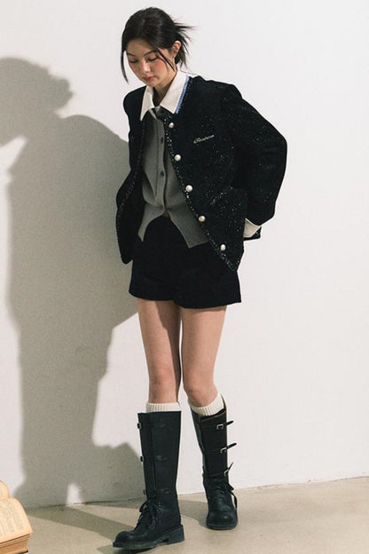 Glitter Diamond Perfume Jacket