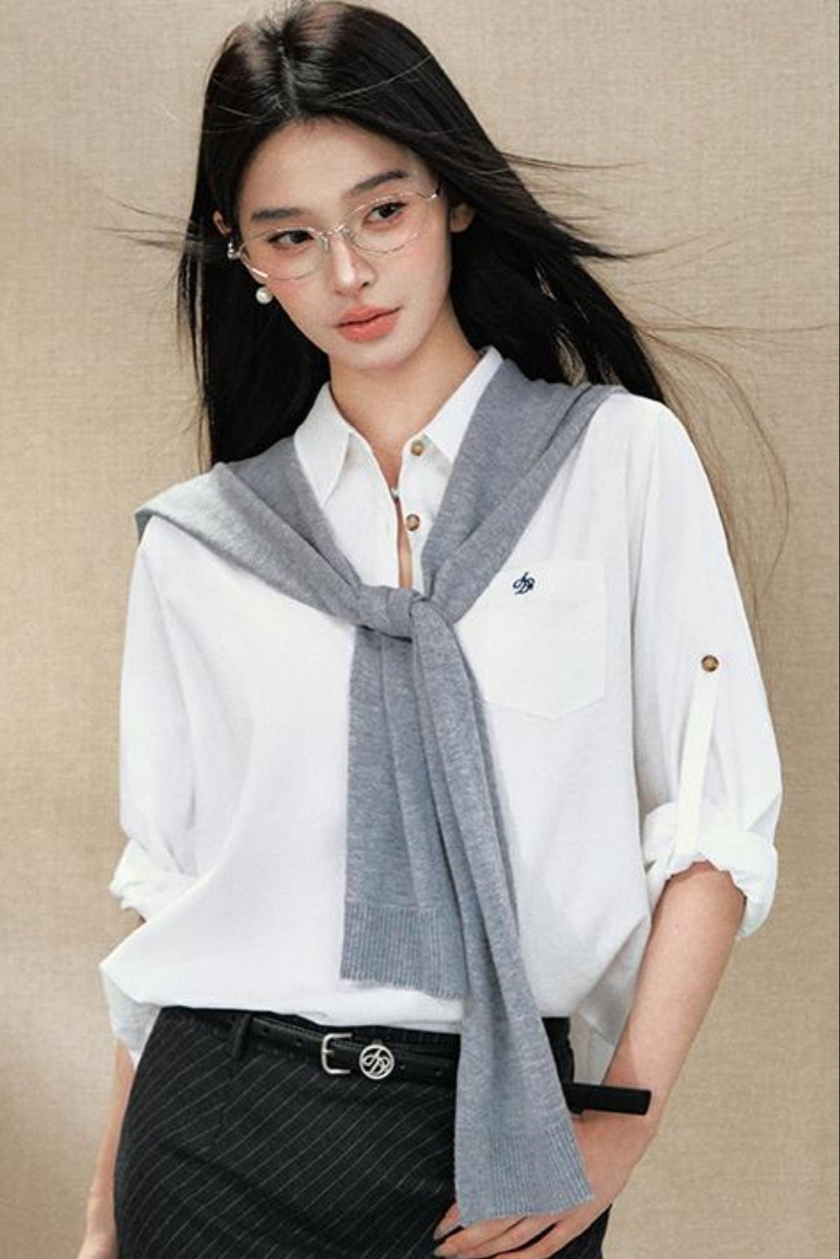 Versatile Tie Up Fashion Outer Shawl