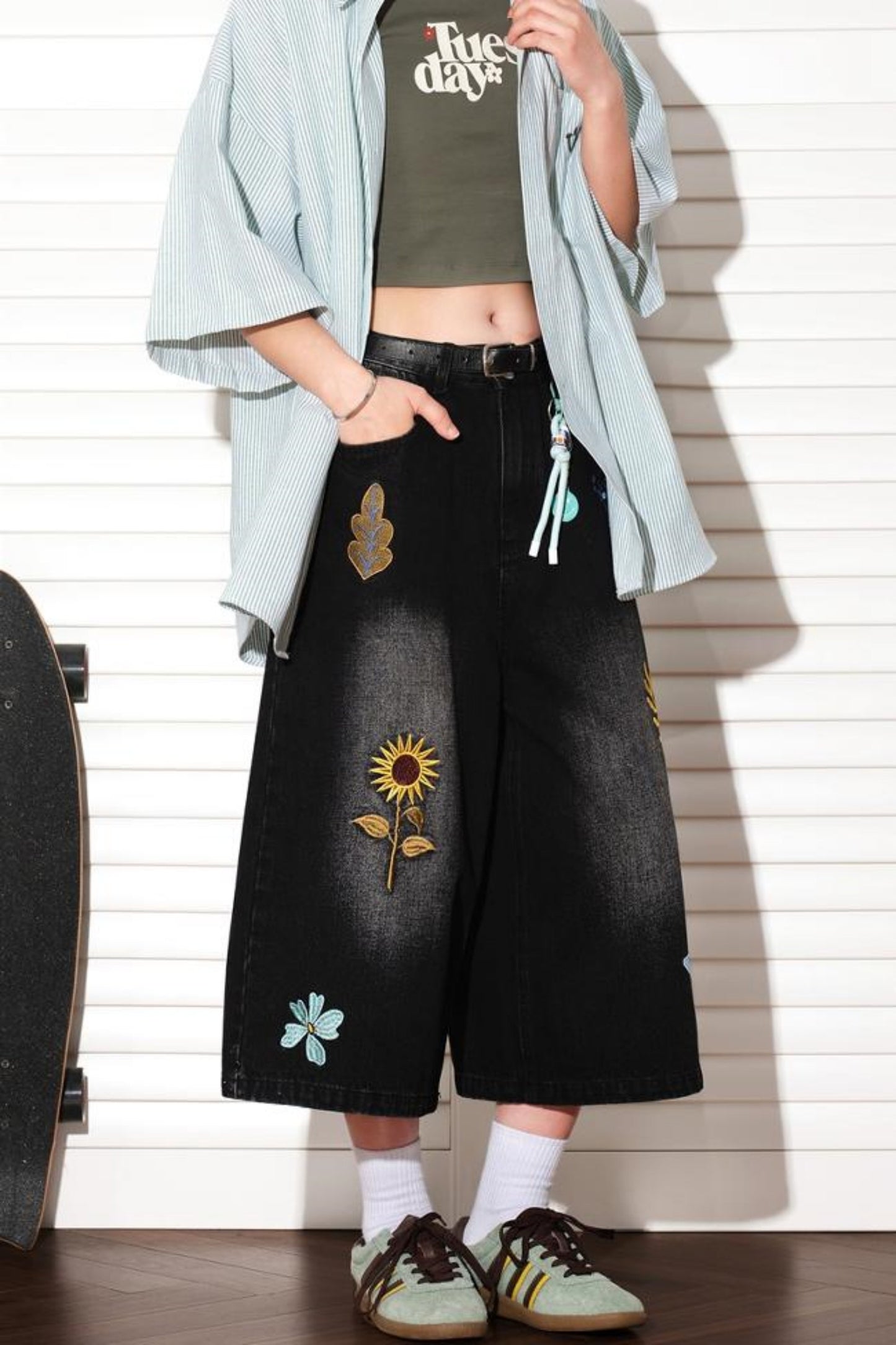 Sunflower Denim Shorts