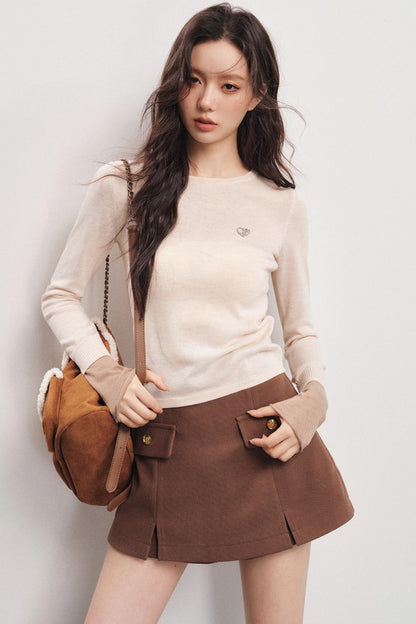 High-Waist Mini Skirt