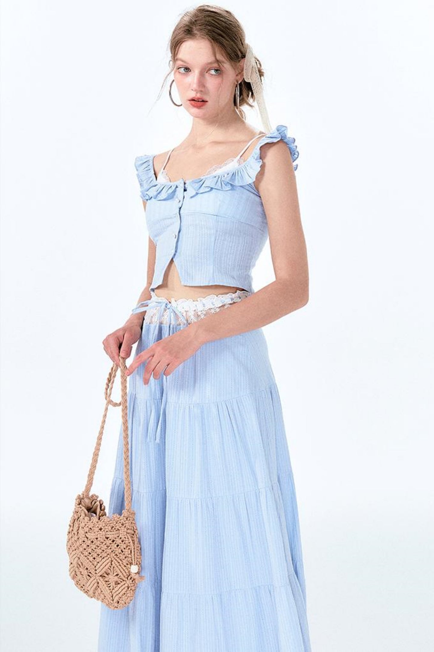 Lace Charm Camisole Set-Up