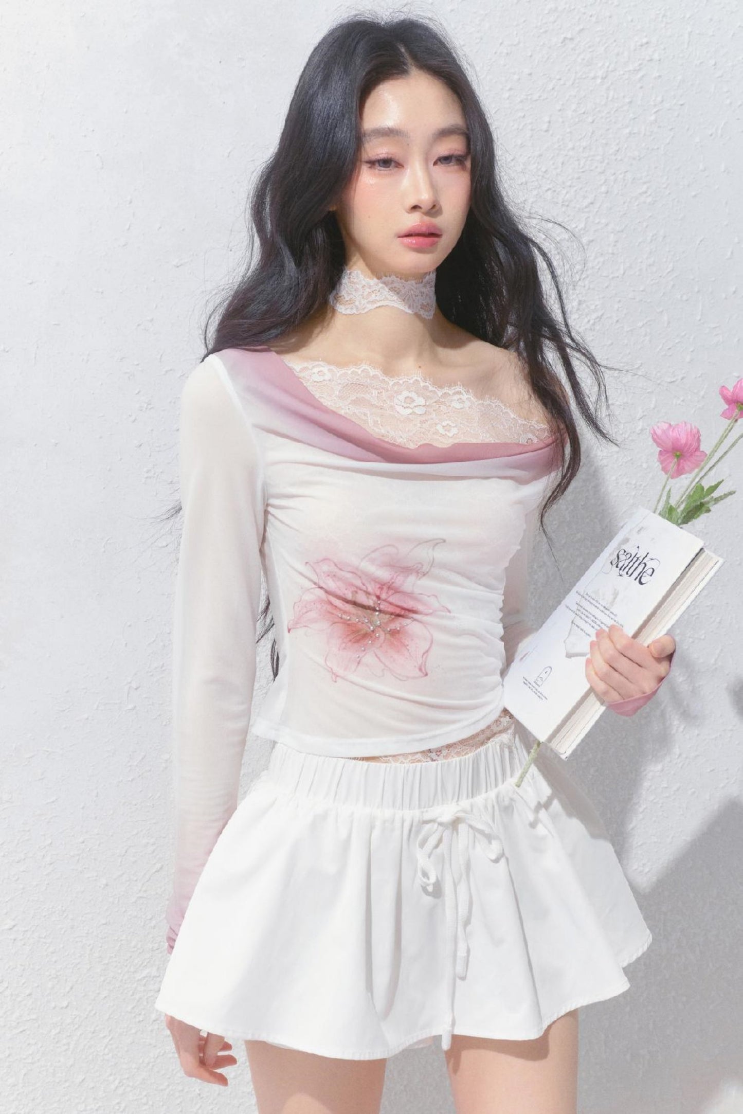 Romance A-Line Layered Skirt