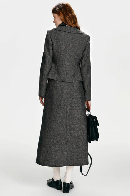 Classic Wool Tweed Top Set-Up