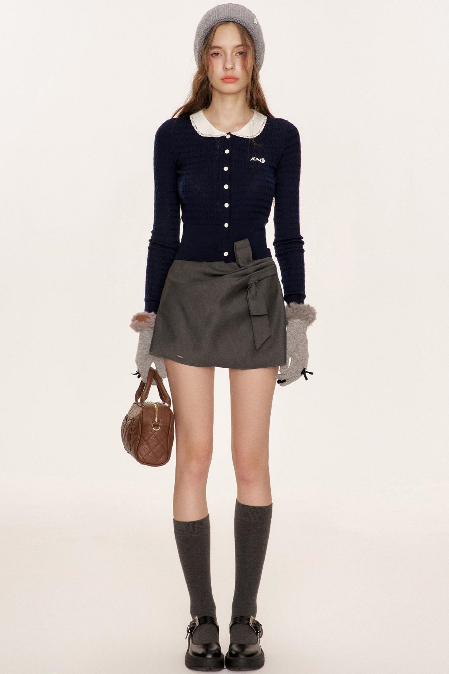 Floral Knit Cardigan