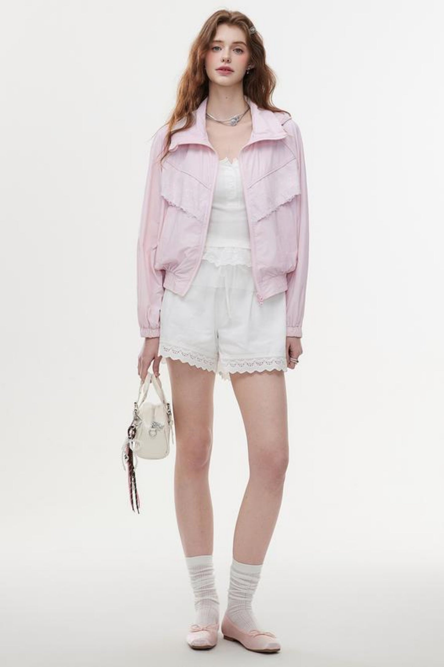 Lace Sun Hood Jacket