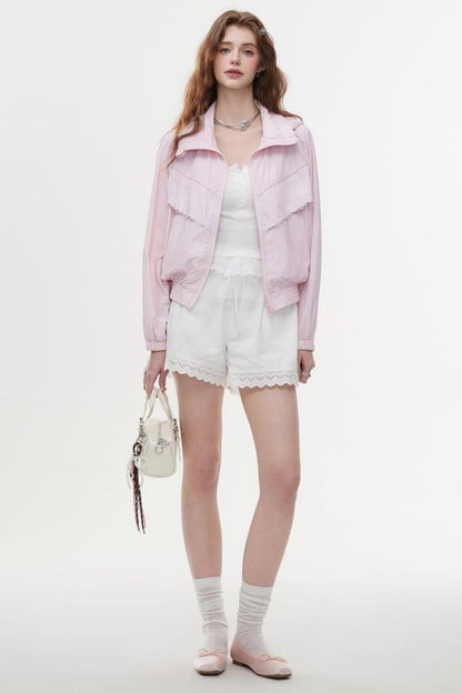 Lace Sun Hood Jacket