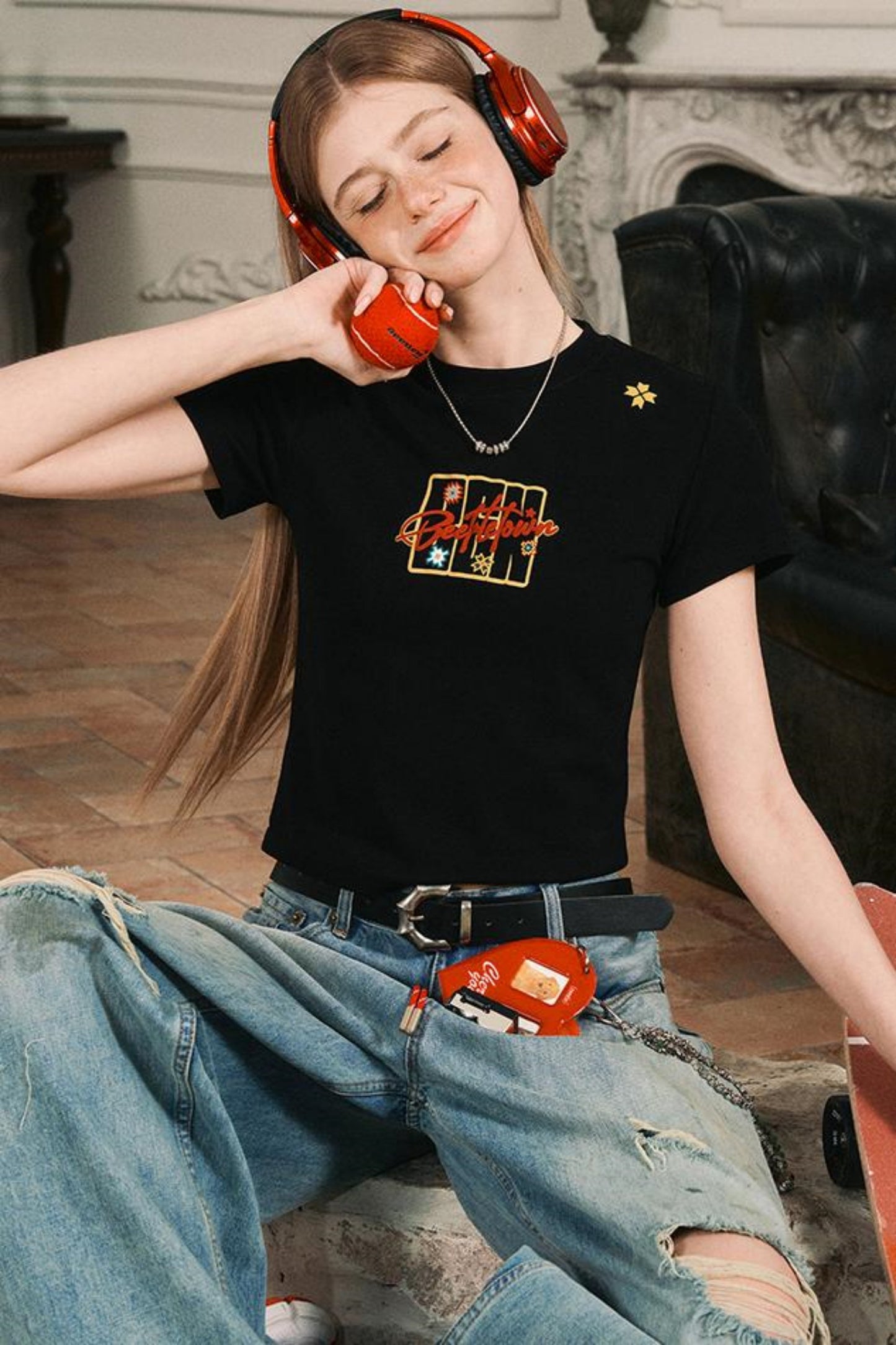 Print Short Sleeve T-Shirt