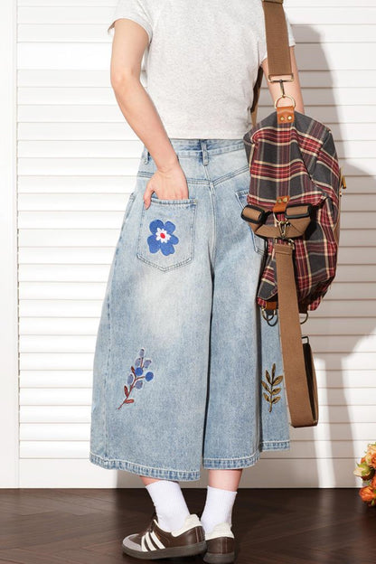 Sunflower Denim Shorts