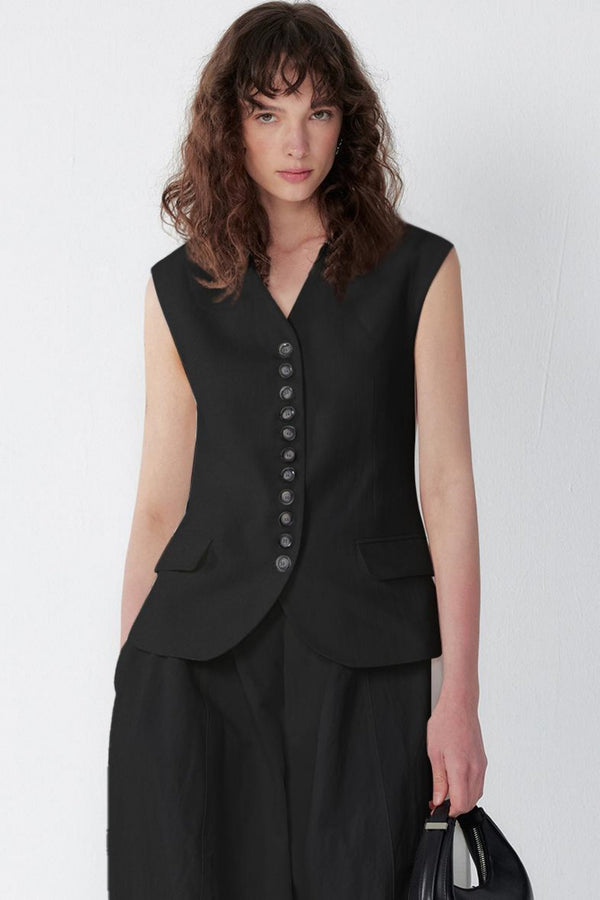 Chic Cotton Vest Set-Up