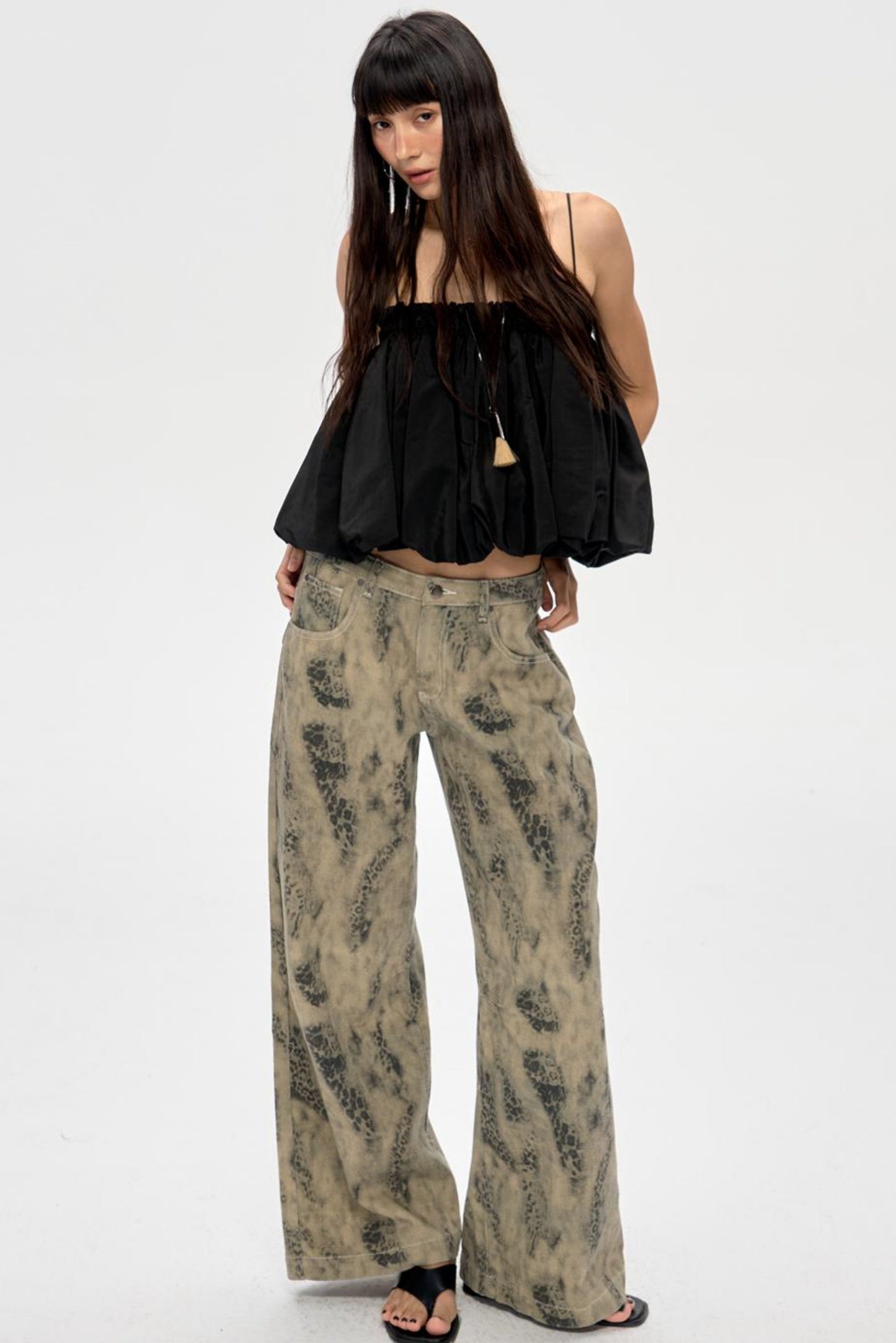 Chic Halter Spice Girls Smock Top