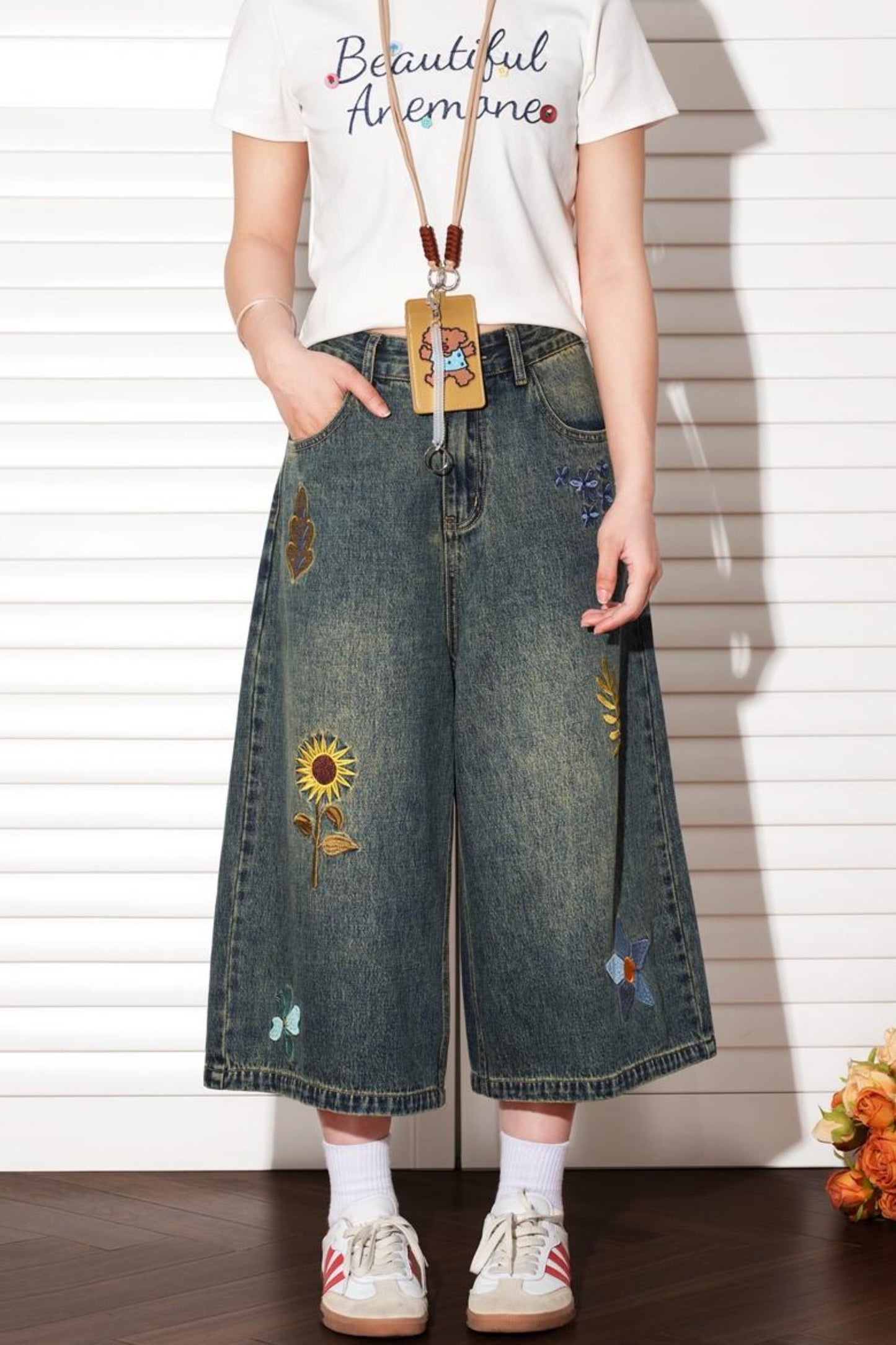 Sunflower Denim Shorts