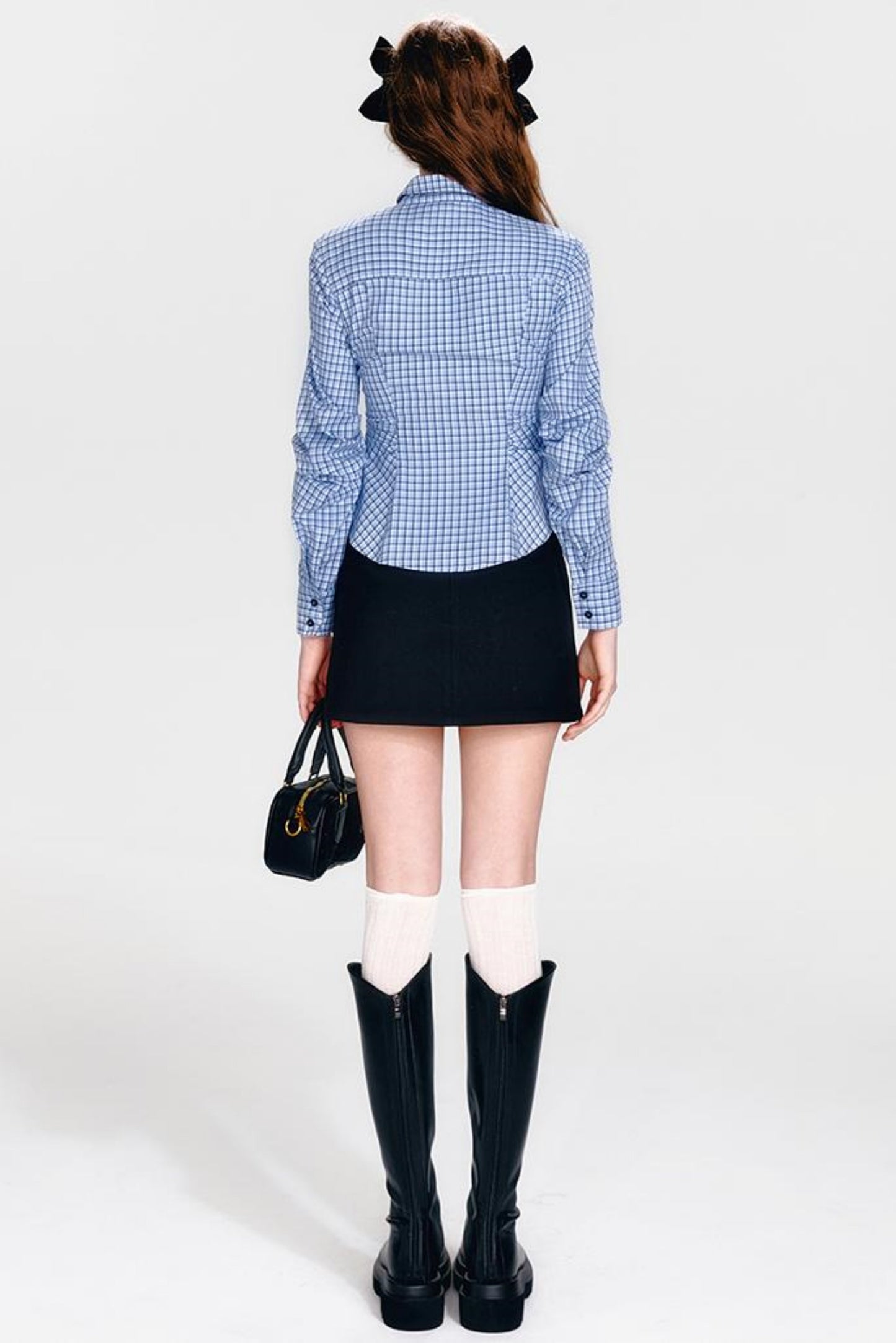 Vintage Plaid Skirt Set-Up