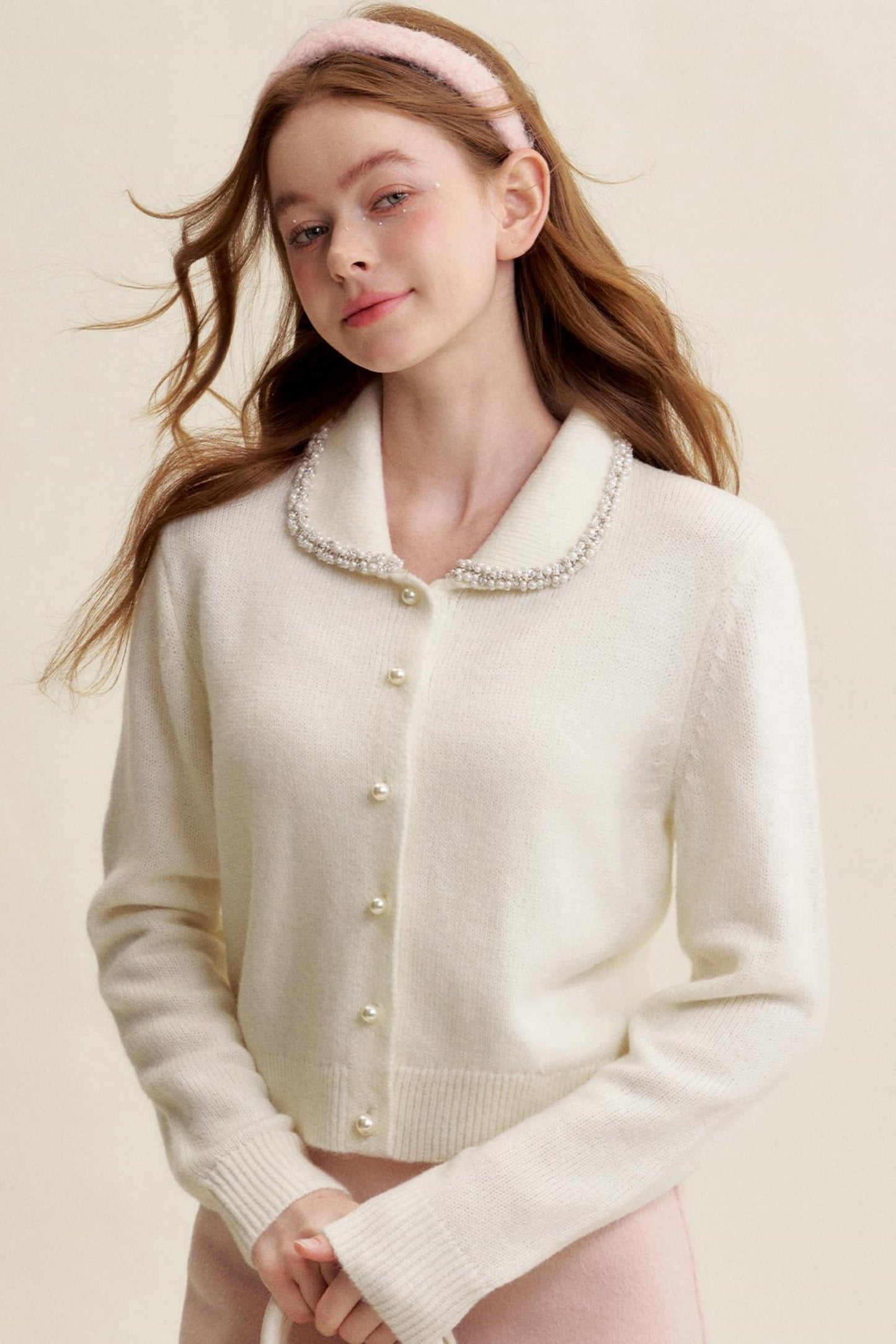 Pearl Button Blend Cardigan