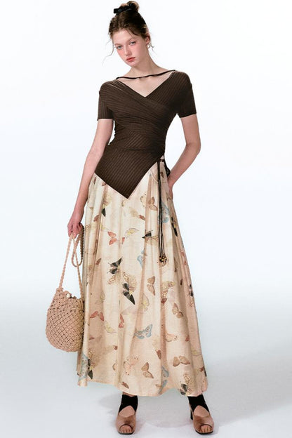 Pleat Bustier Set-Up