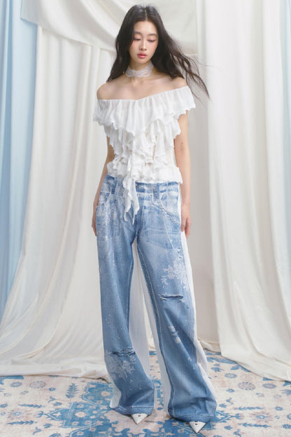 Moonlight Ripple Ambient Camisole Set-Up