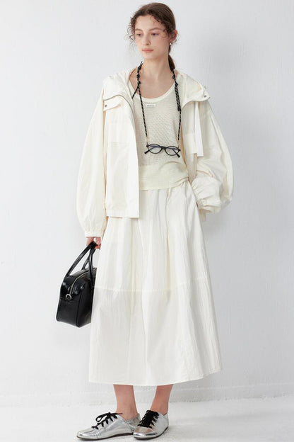 Lightweight Hooded Jacket Set-Up