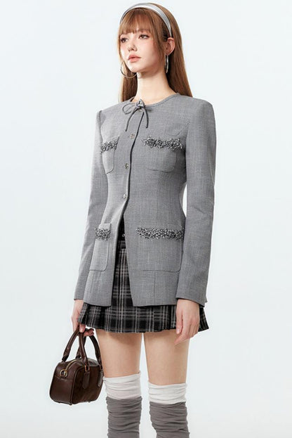 Chic Fragrance Bow Waist Top