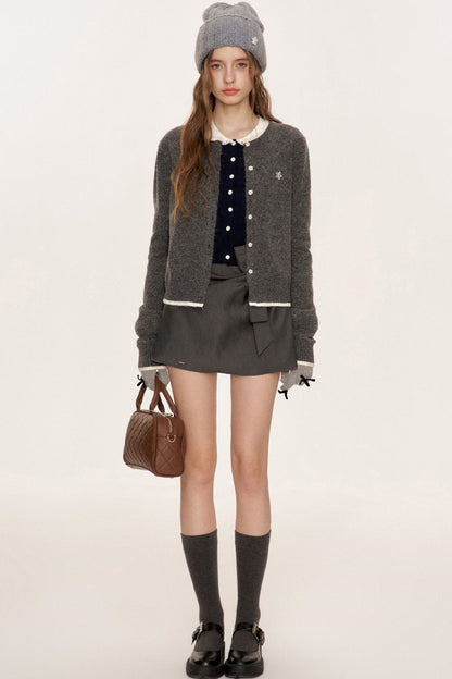 Floral Knit Cardigan