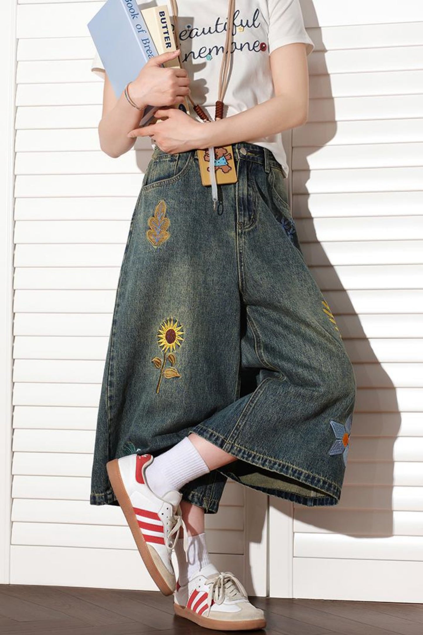 Sunflower Denim Shorts