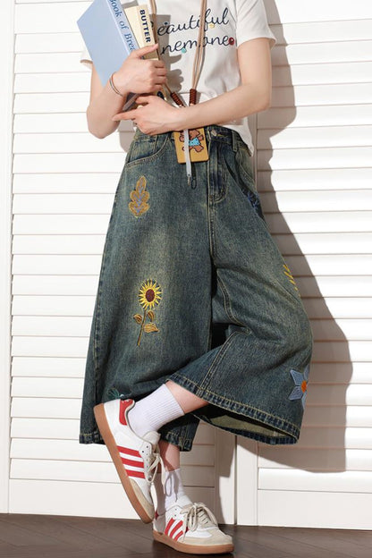 Sunflower Denim Shorts