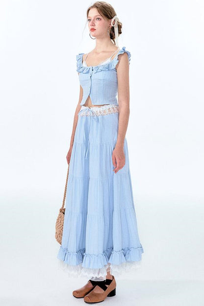 Lace Charm Camisole Set-Up