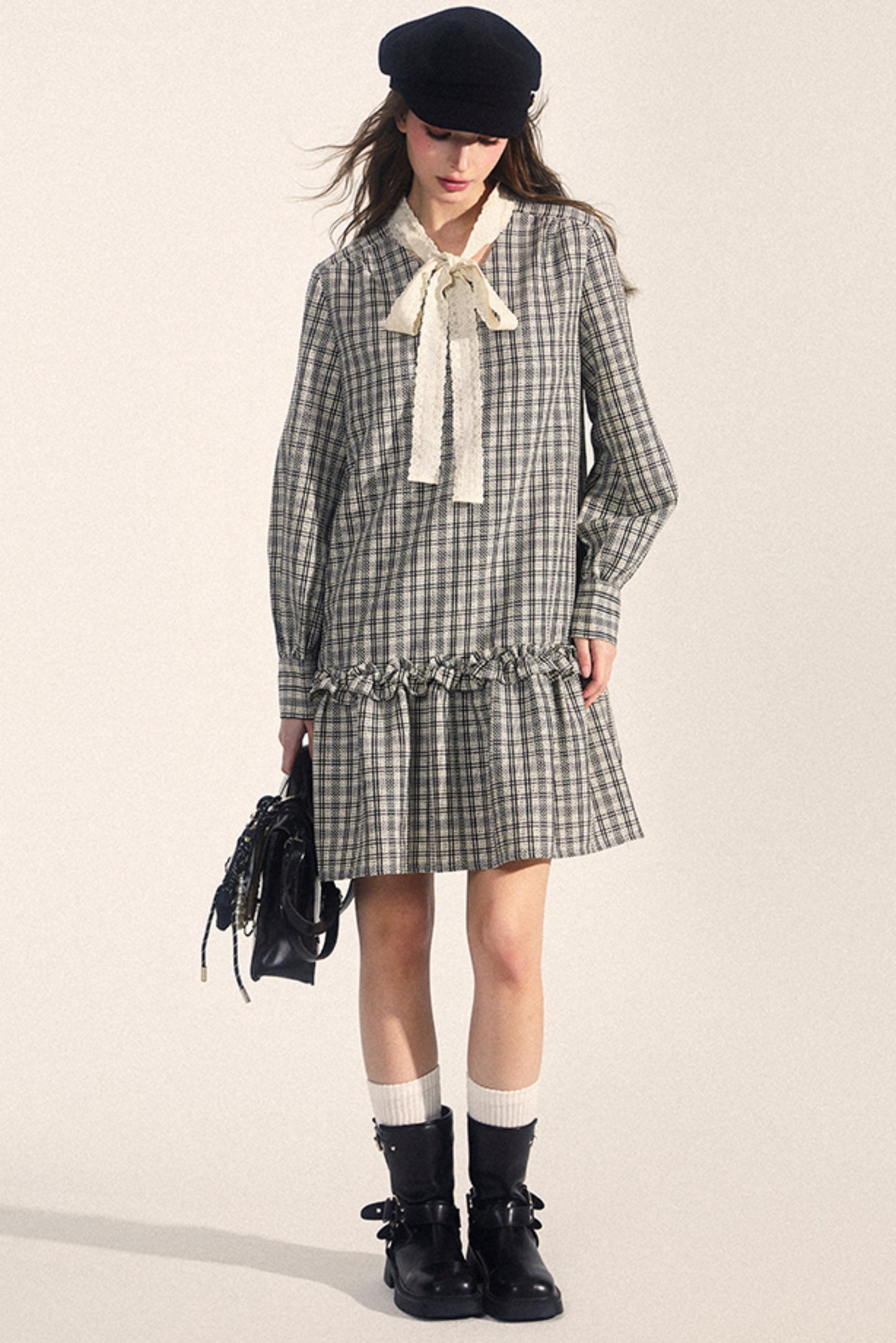 Midi Leather Jacket Set-Up